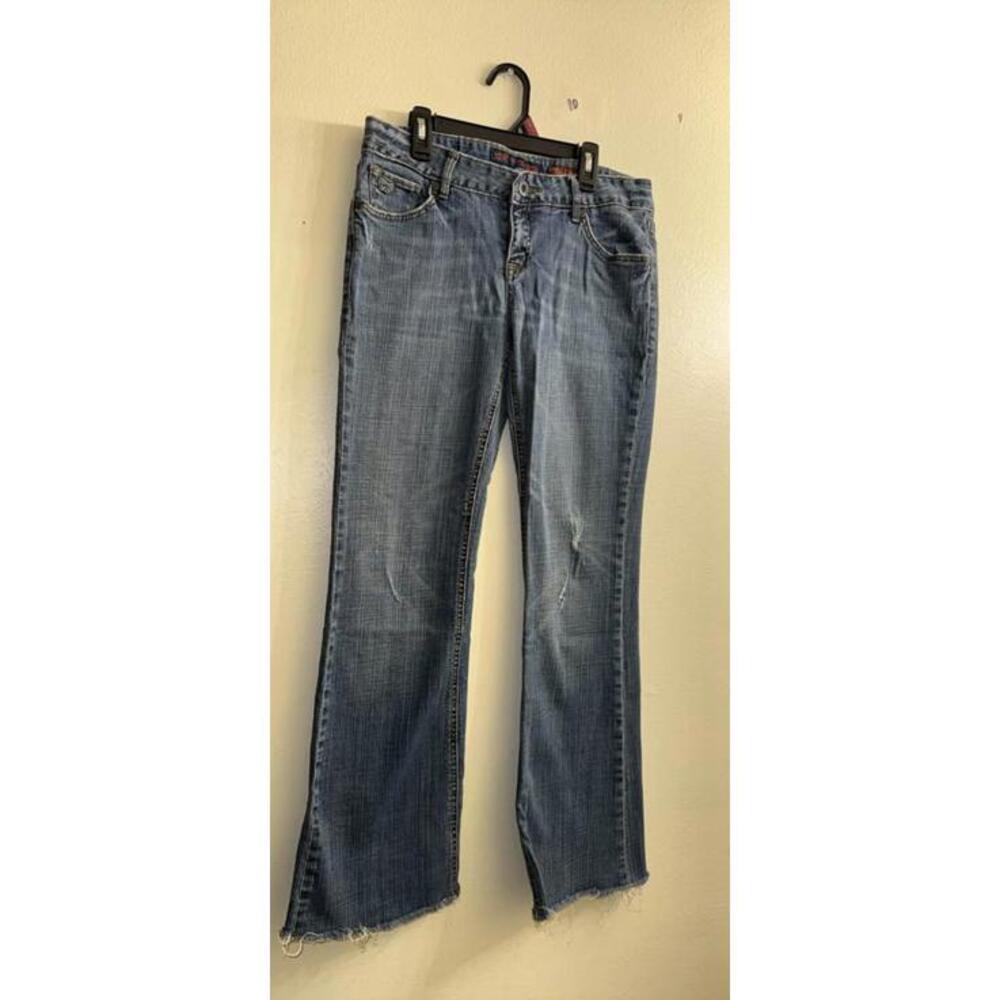 Blue Cropped Jeans chip and pepper size 11